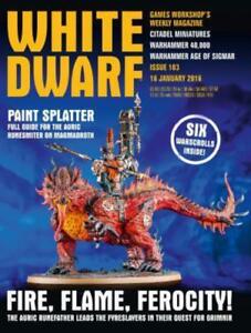 Games Workshop 103 White Dwarf, Issue 103, January 16th, 2016