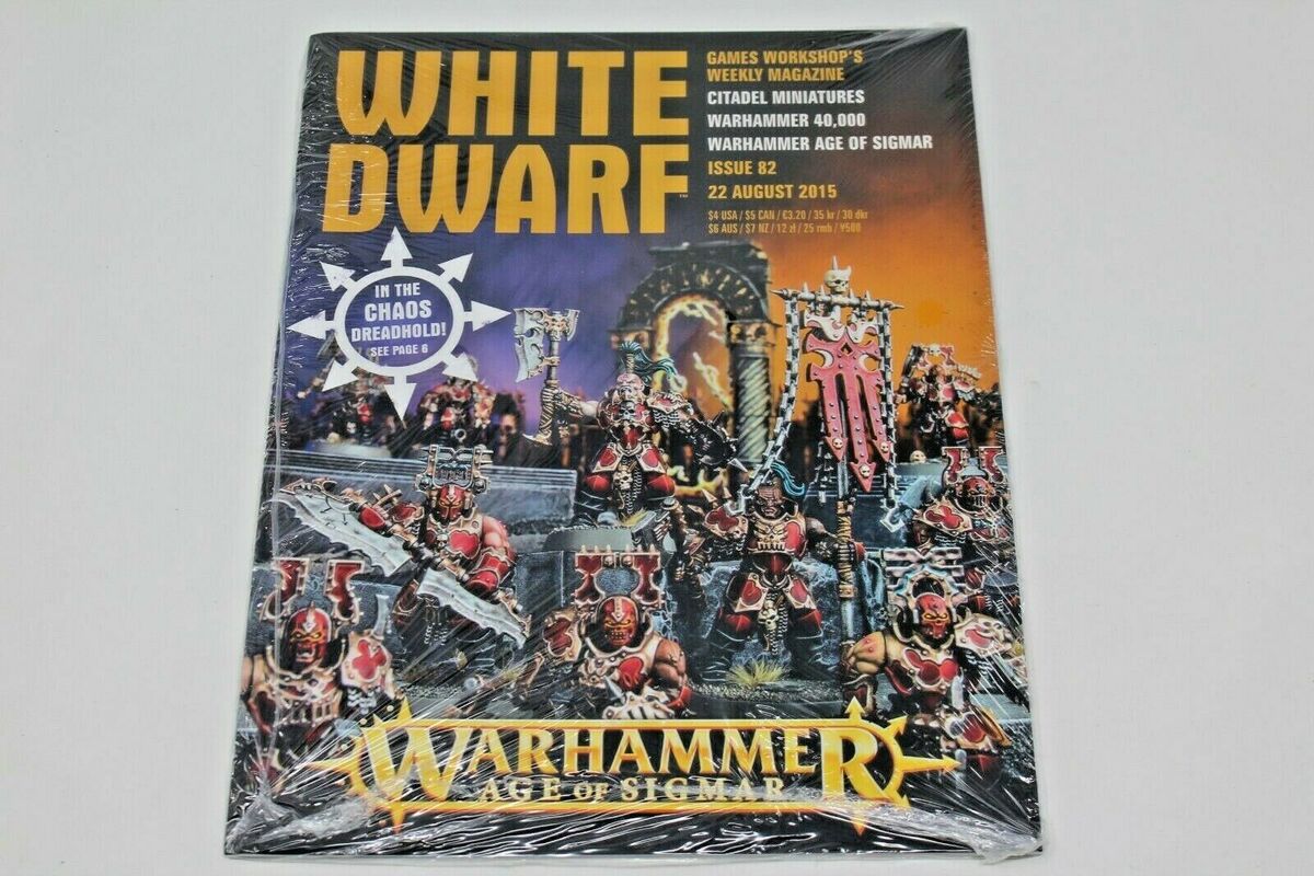 Games Workshop 82 White Dwarf Magazine Issue 82, August 22nd, 2015