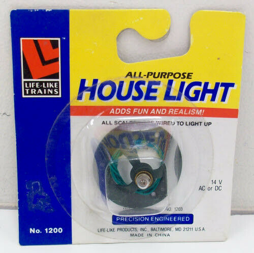 Life Like 1200 HO Scale House Light
