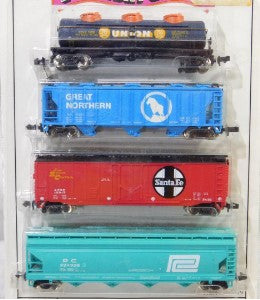 Bachmann 5579 N Scale Freight Cars (Pack of 4)
