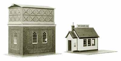 Superquick 8 OO and HO Water Tower and Weigh House Model Kit