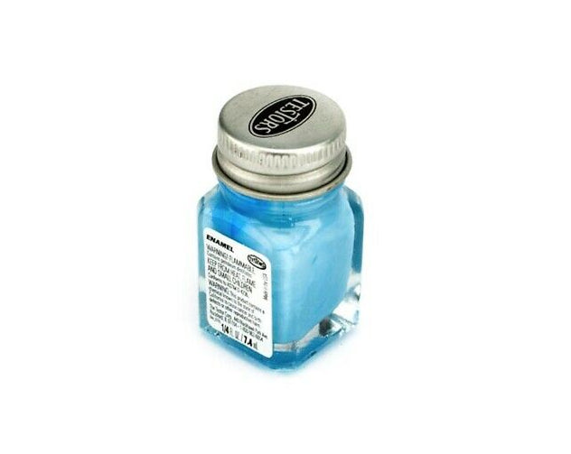 Testors 1108 Light Blue Enamel Paint - 1/4 oz. Bottle
