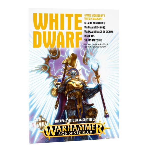 Games Workshop 105 White Dwarf Magazine Issue 105, January 30th, 2016