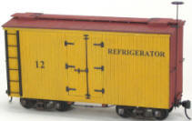 Mount Blue Model Co. 28-j On30 18 Foot Refrigerator Car Wooden Model Kit