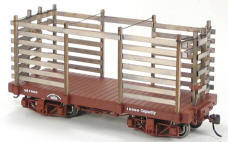 Mount Blue Model Co. 28-A On30 SR&RL Style Pulpwood Racks Wooden Model Kit