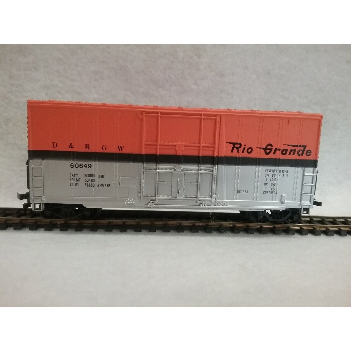 Bachmann 60649 HO Scale 40ft Boxcar Rio Grande