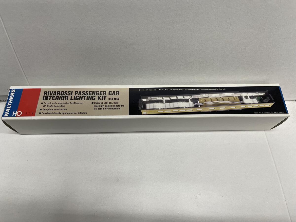 Walthers 933-1052 HO Rivarosi Passenger Car Interior Lighting Kit