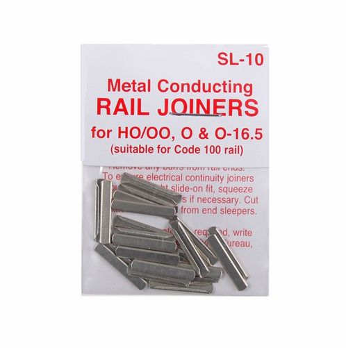 Peco SL-10 HO Metal Conductive Rail Joiners