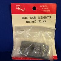 Quality Craft 255 O Scale Box Car Weights (Bag of 2)