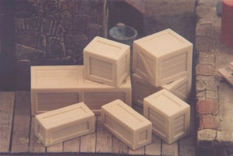 Hamm River Model Products 110 O Scale Assorted Crates 1