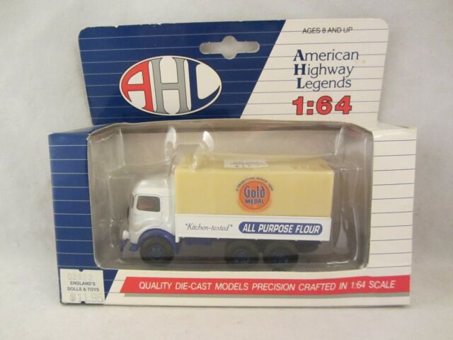 AHL L02032 1:64 Diecast "Kitchen Tested " Gold Medal All Purpose Flower Truck