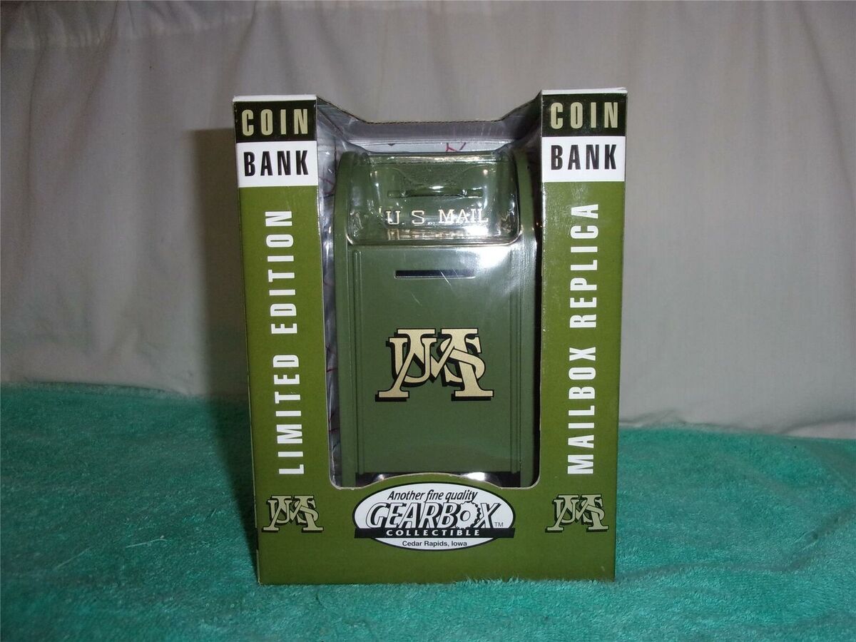 Gearbox 01001 Limited Edition United States Postal Service Coin Bank