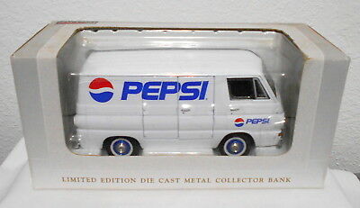 Spec Cast 91501 Diecast 1964 Pepsi Dodge Limited Edition Collectors Bank LN/Box