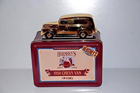 Ertl B313 1:43 Hershey's Gold Plated 1950 Chevrolet Van