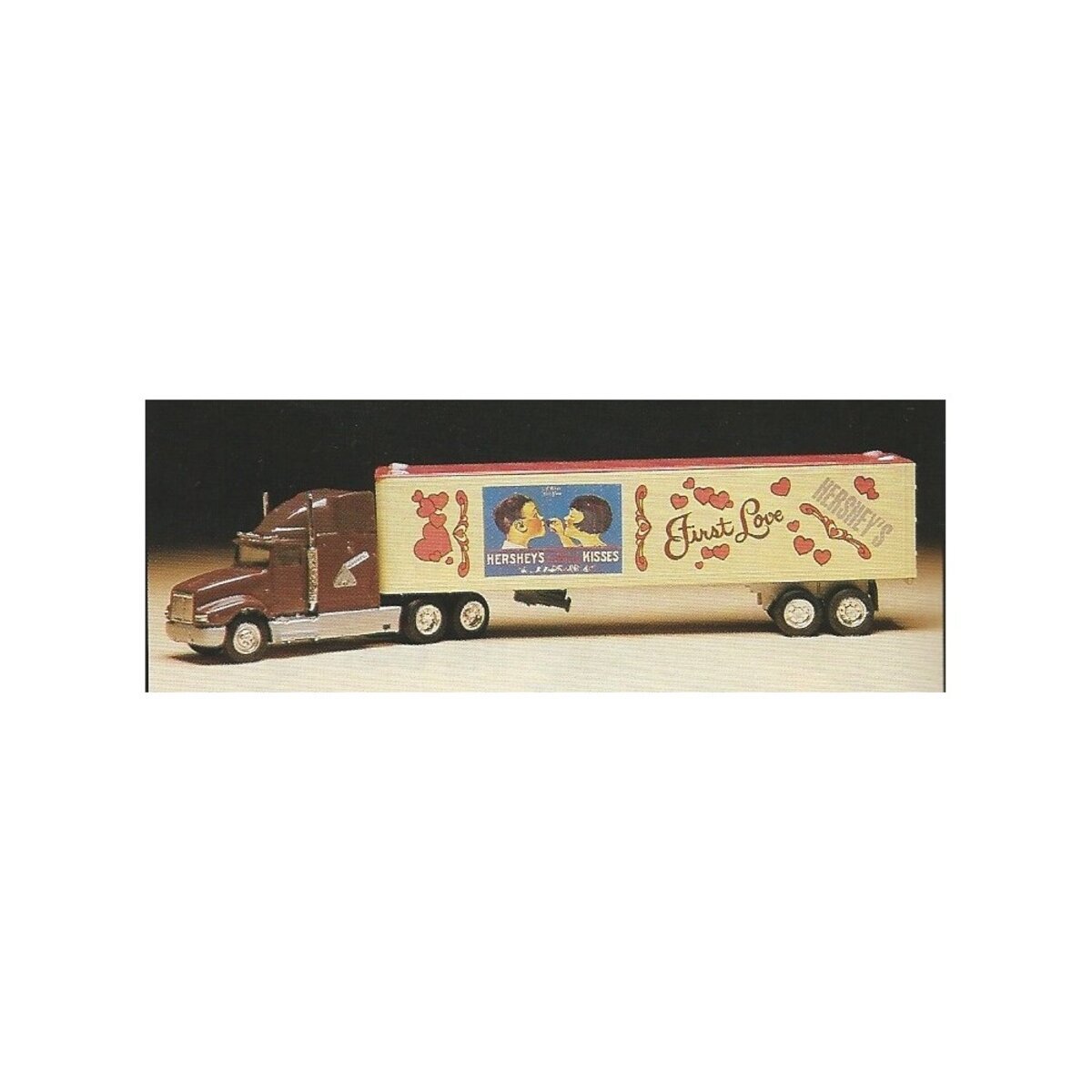 K-Line 0004 1:48 Diecast Hershey''s Kisses First Love Tractor Trailer