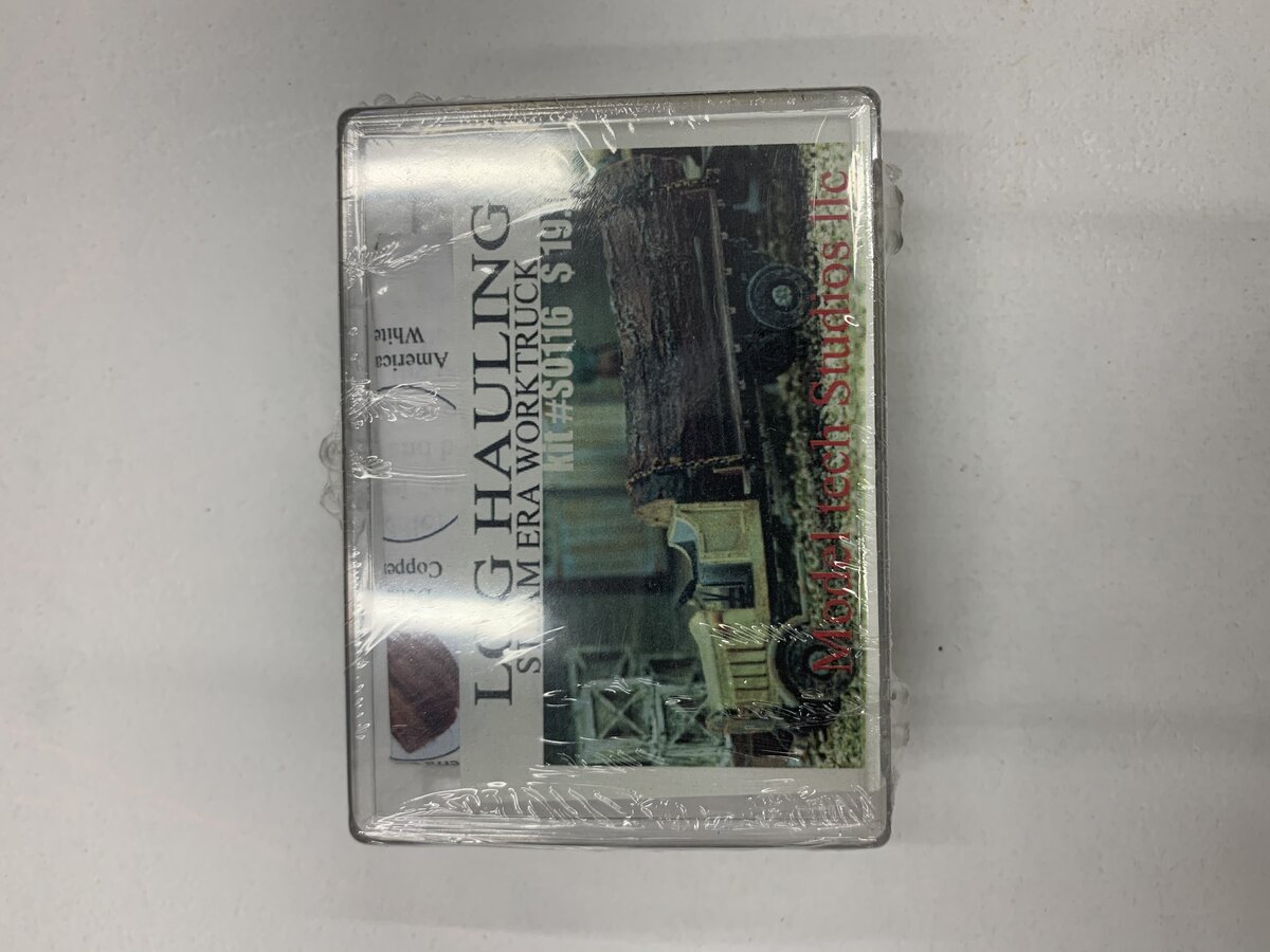 Model Tech Studios S0116 HO Scale Log Hauling Delivery Truck