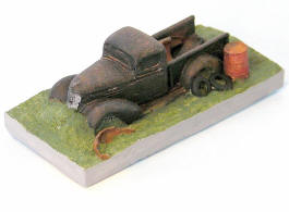 Sylvan Scale Models 1118 HO Scale 1937 Chevy Junk Pickup Truck Unpainted