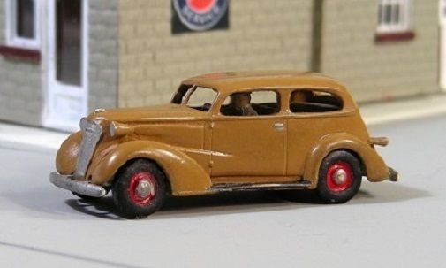 Sylvan Scale Models V-010 HO Scale 1937 Two Door Slope Back Sedan Kit