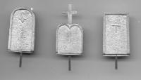 Ozak Miniatures 0139 O Scale Grave Stones (Pack of 6)
