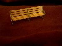 Ozark Miniatures 0102 G Scale 4' Station Bench