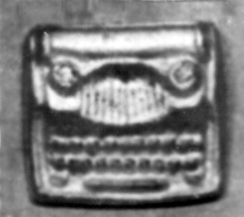 Ozak Miniatures 0150 G Scale Typewriter