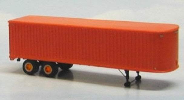 Sylvan Scale Models T-005 HO 34' Tandem Fruehauf Dura Van Trailer Kit