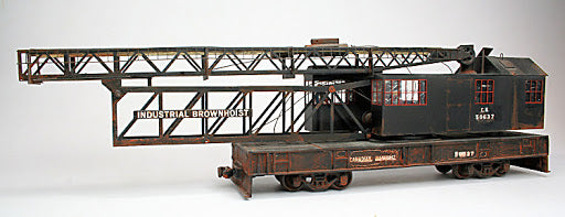 Sheepscot Scale Products 1340 HO Scale Railroad Piledriver Building Kit