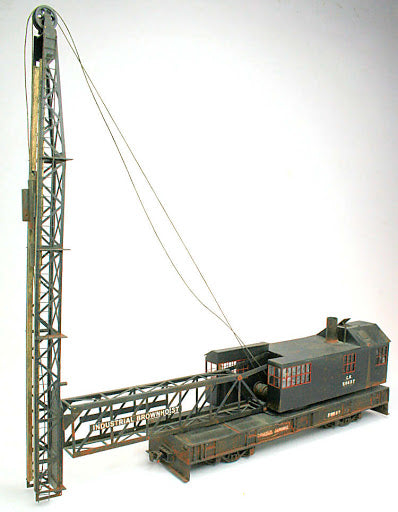 Sheepscot Scale Products 1340 HO Scale Railroad Piledriver Building Kit