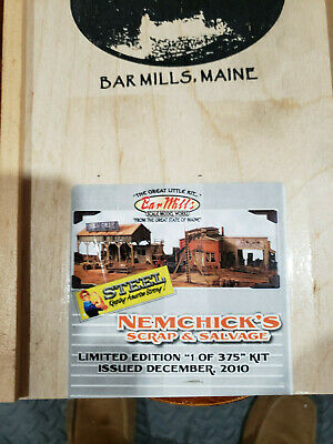 Bar Mills HO Nemchick's Scrap and Salvage Limited Edition Building Kit