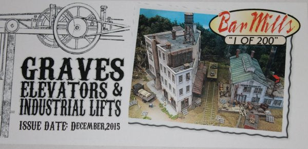 Bar Mills HO Graves Elevators and Industerial Lifts Model Building Kit