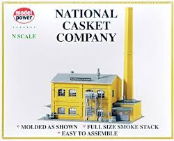Model Power 1573 N Scale National Casket Company Building Kit