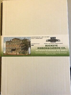 FOS Scale Limited QK12 HO Buckeye Ribbon and Carbon Company Model Building Kit