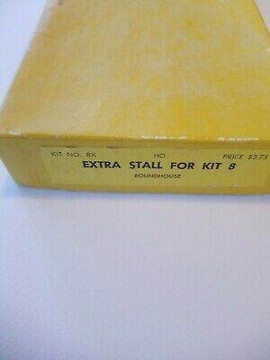 California Model Co 8X HO Extra Stall for Kit 8 Model Building Kit