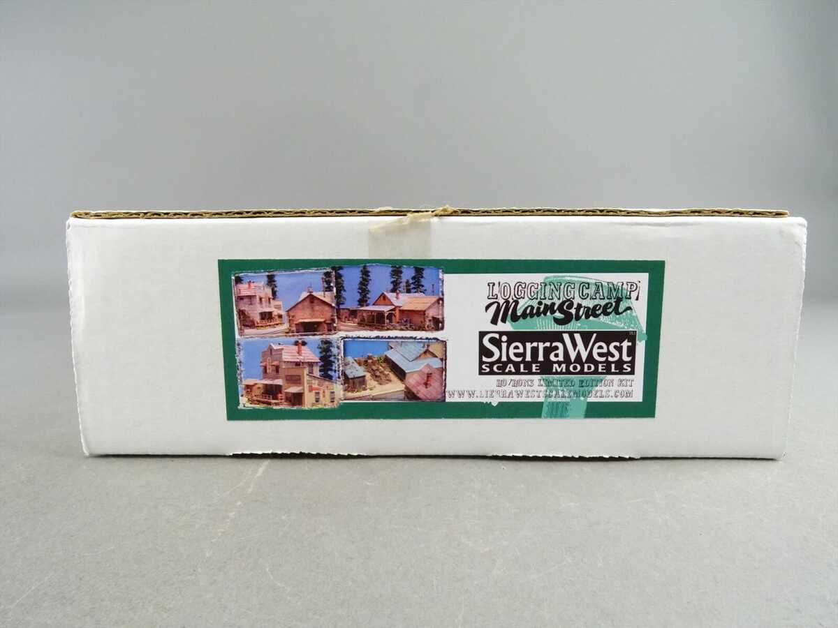 Sierra West 206 HO Scale Logging Camp Main Street Building Kit