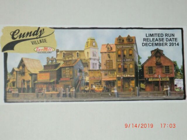 Bar Mills HO Cundy Village Model Building Kit