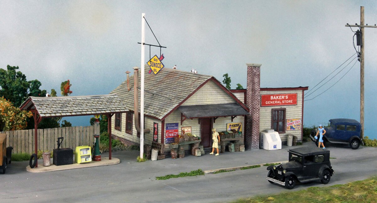 South River Model Works 380 HO Scale Hilltown Entrepreneurs Building Kit