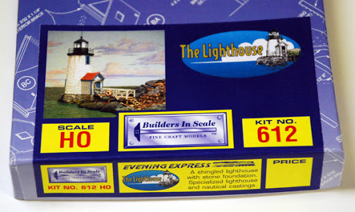 Builders-in-Scale 612 HO Scale "The Lighthouse" Building Kit