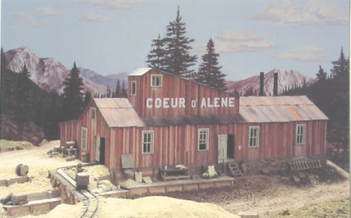 Builders-in-Scale 6 HO Scale "The Coeur D'Alene" Building Kit