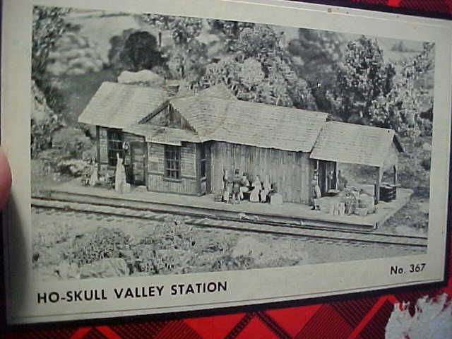 Campbell Scale Models 367-1695 HO Scale Skull Valley Station Building Kit