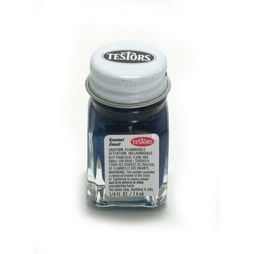 Testors 1159 1/4 Oz. Blue Metallic Falke Paint