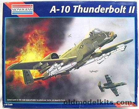 Monogram 5505 1:48 A-10 Thunderbolt II Model Military Airplane Kit