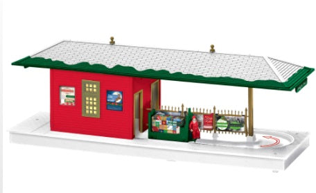 Lionel 2029180 O Christmas Operating Freight Station