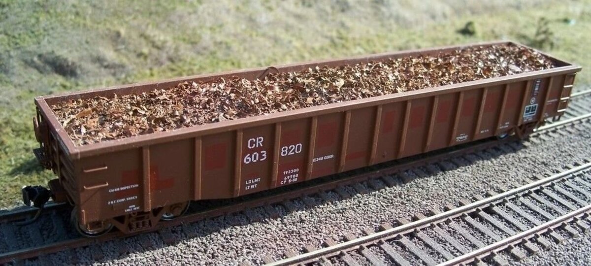 F+N Models 81514 HO ExactRail 2244 Gondola Scrap Metal Load