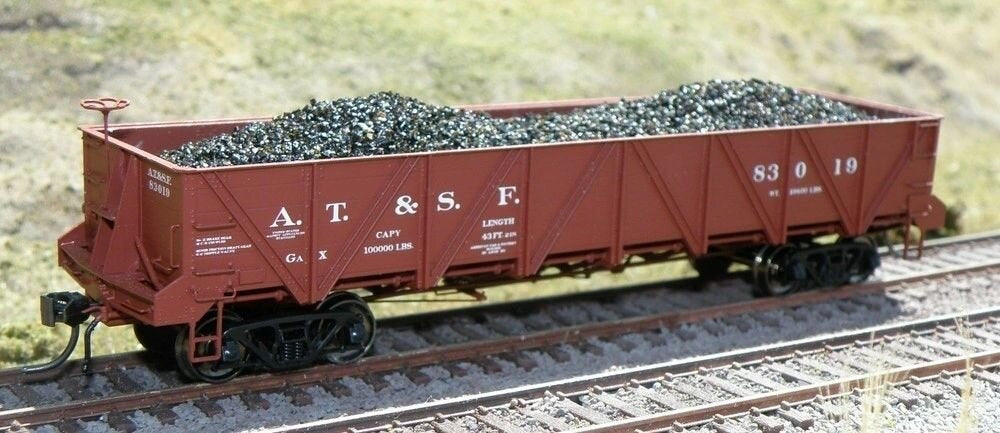 F+N Models 81655 HO Intermountain Caswell Gondola Coal Load (Pack of 2)
