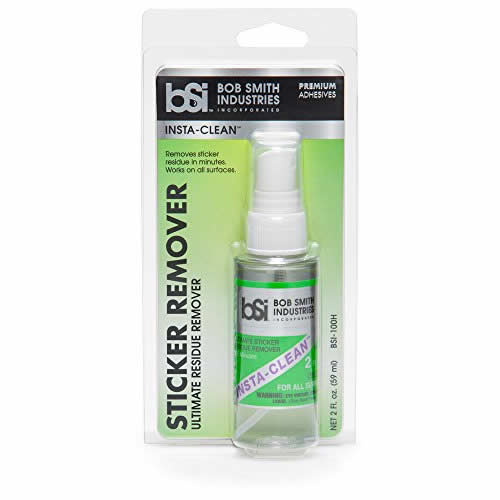 Bob Smith BSI-100H Insta-Clean Ultimate Sticker Residue Remover - 2 oz. Bottle