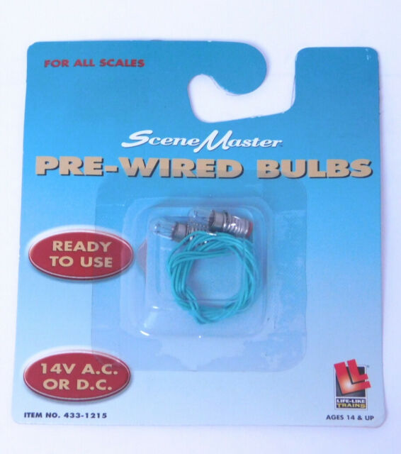 Life Like 1215 Pre-Wired Bulbs (Pack of 2)