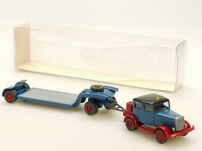 Wiking 502 HO Scale Germany Veteran Hanomag ST100 Truck & Trailer
