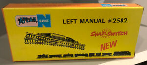 Atlas 2582 N Left Hand Manual Snap Switch Turnout