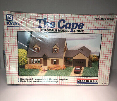 Patal 3040 HO Scale The Cape Model Home Building Kit