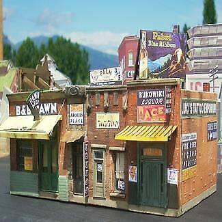 Downtown Deco 1000 HO Addams Street Part 1 Limited Edition Building Kit